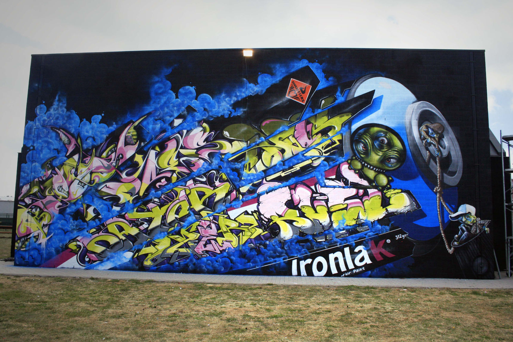 LOVELETTERS WALL featered by Ironlak in Maaseik, Belgium ©&nbsp;2024080