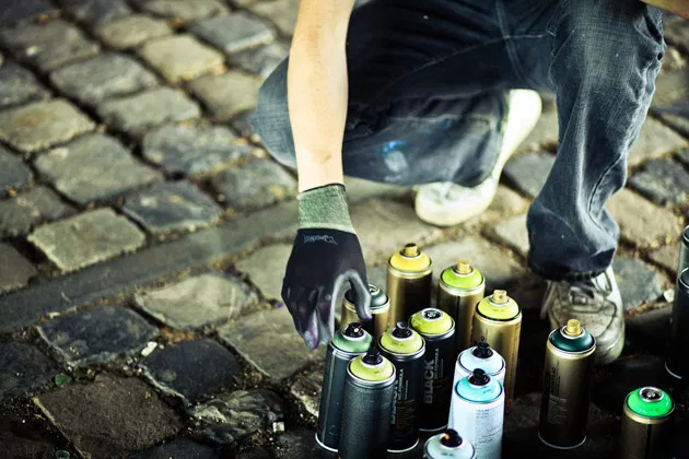 Just writing my Name. Graffiti Jam Friedensbrücke FFM