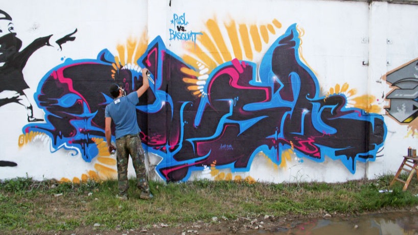 RUSL in Milan, Italy – Ironlak Spray Dayz