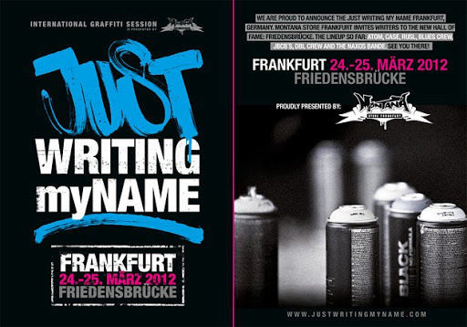 Rusl in Frankfurt a. M., DE Just Writing My Name