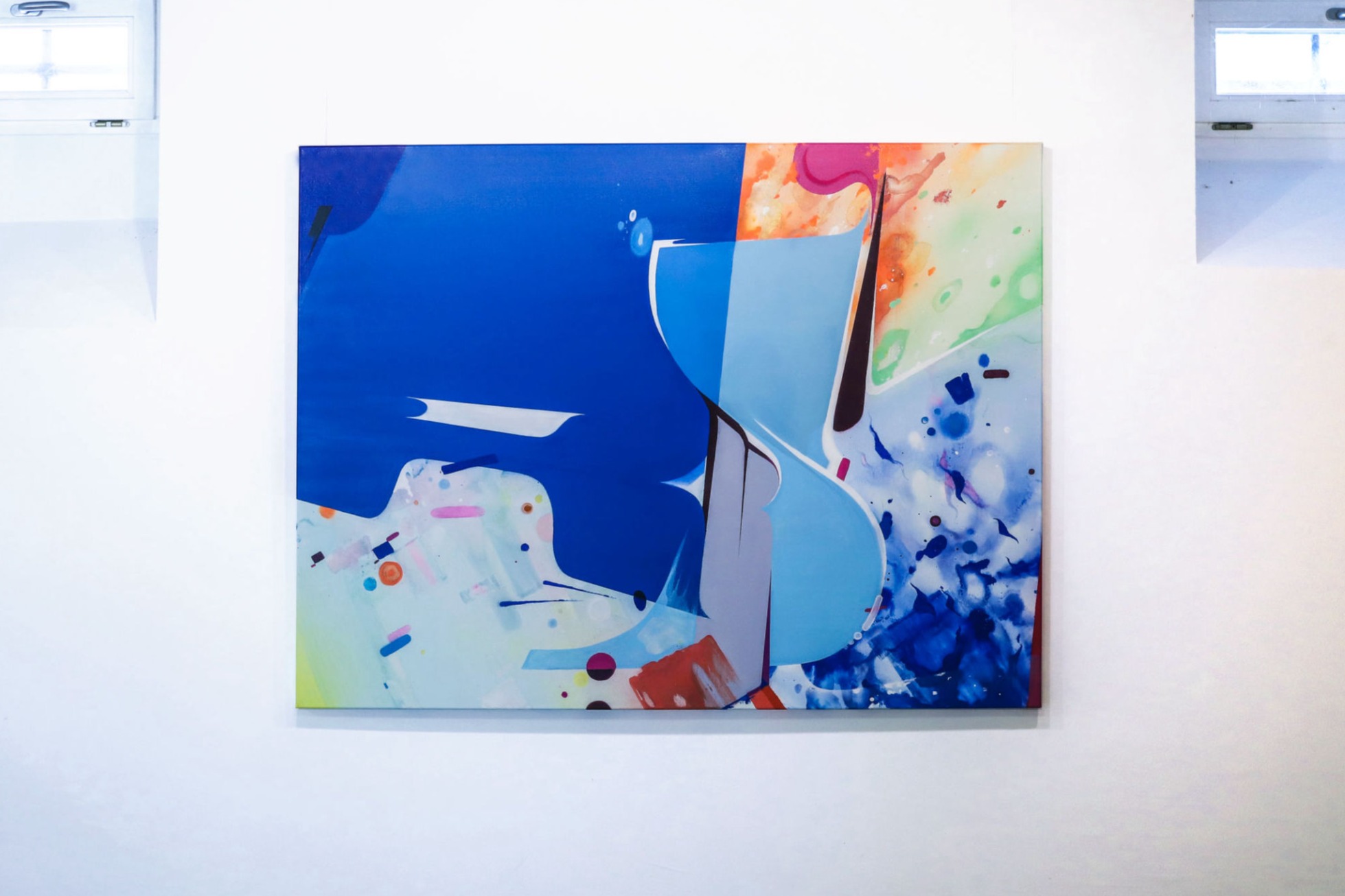 Abstract OrangeBlue by RUSL